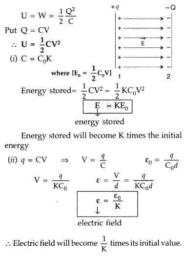 Important Questions for Class 12 Physics Chapter 2 Electrostatic Potential and Capacitance Class 12 Important Questions 73