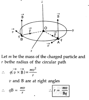 Important Questions for Class 12 Physics Chapter 4 Moving Charges and Magnetism Class 12 Important Questions 197