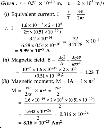 Important Questions for Class 12 Physics Chapter 4 Moving Charges and Magnetism Class 12 Important Questions 50