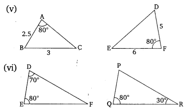 NCERT Solutions For Class 10 Maths Chapter 6 Triangles Ex 6.3 Q1