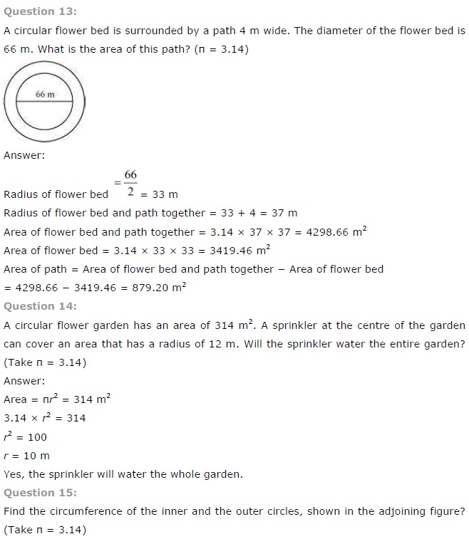NCERT Solutions for Class 7 Maths Chapter 11 Perimeter and Area Ex 11.3 Q6