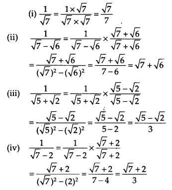 NCERT Solutions for Class 9 Maths Chapter 1 Number System