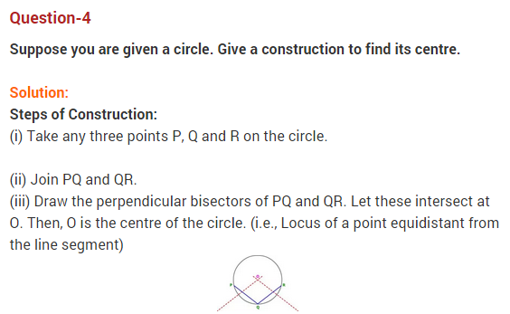 NCERT Solutions for Class 9 Maths Chapter 10 Circles Ex 10.4 A4