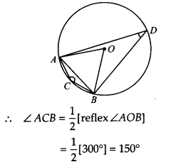 NCERT Solutions for Class 9 Maths Chapter 10 Circles Ex 10.5 Q2