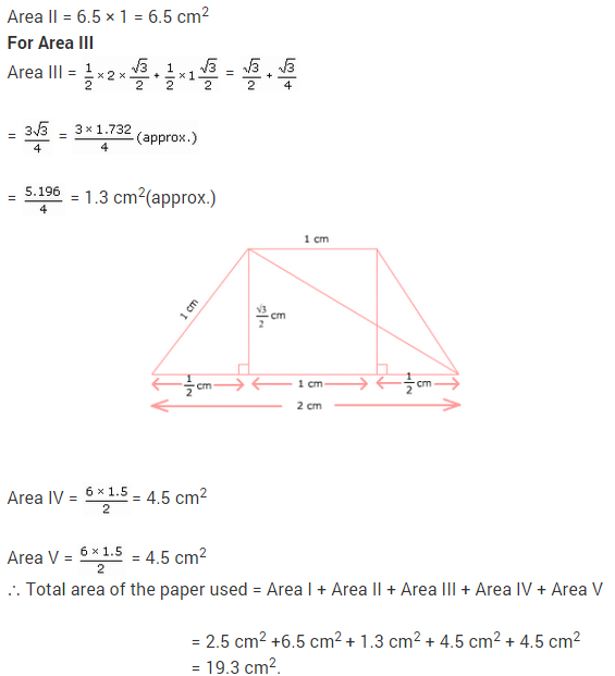 NCERT Solutions for Class 9 Maths Chapter 12 Heron's Formula Ex 12.2 A3.2