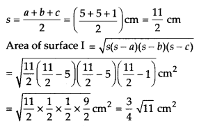 NCERT Solutions for Class 9 Maths Chapter 12 Heron's Formula Ex 12.2 Q3.1