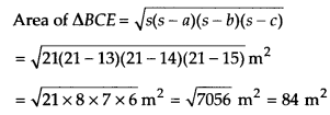 NCERT Solutions for Class 9 Maths Chapter 12 Heron's Formula Ex 12.2 Q9.2