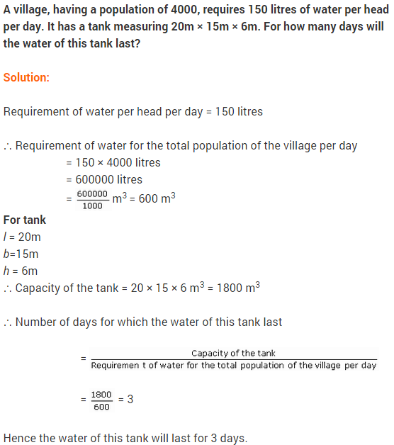 NCERT Solutions for Class 9 Maths Chapter 13 Surface Areas and Volumes Ex 13.5 A6