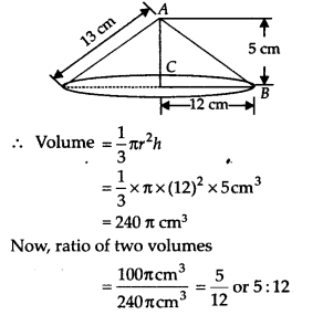 NCERT Solutions for Class 9 Maths Chapter 13 Surface Areas and Volumes Ex 13.7 Q8
