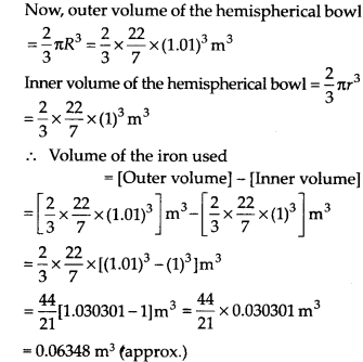 NCERT Solutions for Class 9 Maths Chapter 13 Surface Areas and Volumes Ex 13.8 Q6.1