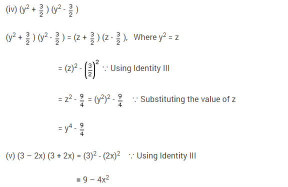 NCERT Solutions for Class 9 Maths Chapter 2 Polynomials Ex 2.5 q1.1