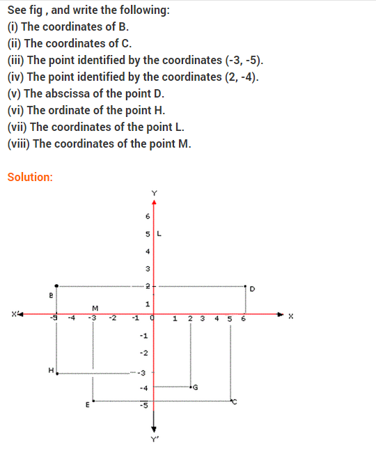 NCERT Solutions for Class 9 Maths Chapter 3 Coordinate Geometry Ex 3.2 Q4