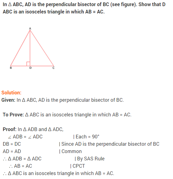 NCERT Solutions for Class 9 Maths Chapter 7 Triangles Ex 7.2 q2