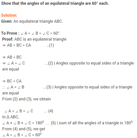 NCERT Solutions for Class 9 Maths Chapter 7 Triangles Ex 7.2 q8