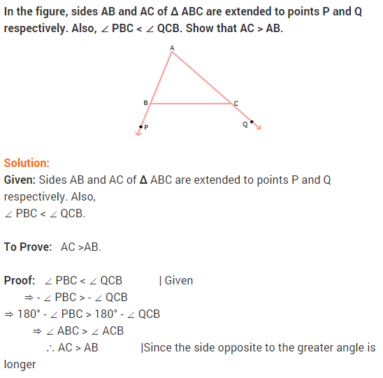 NCERT Solutions for Class 9 Maths Chapter 7 Triangles Ex 7.4 q2
