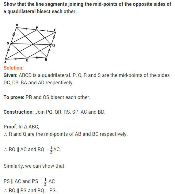 NCERT Solutions for Class 9 Maths Chapter 8 Quadrilaterals Ex 8.2 q6