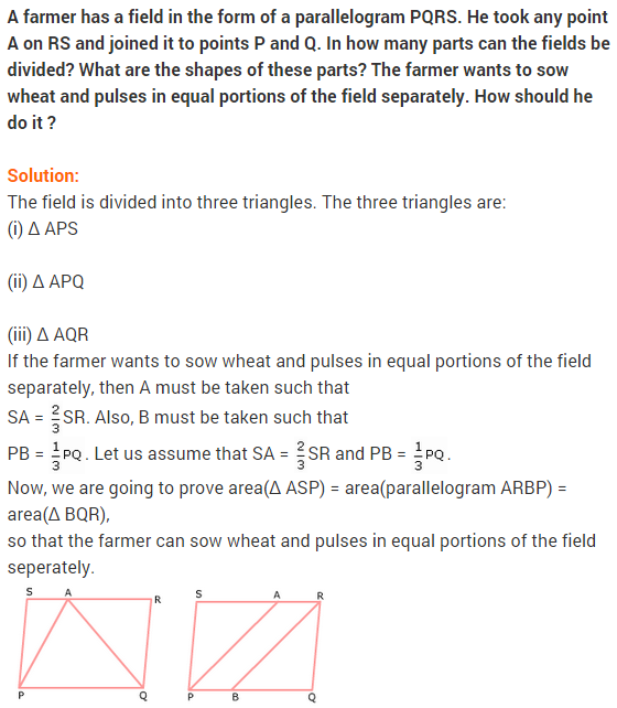 NCERT Solutions for Class 9 Maths Chapter 9 Areas of Parallelograms and Triangles Ex 9.2 A6
