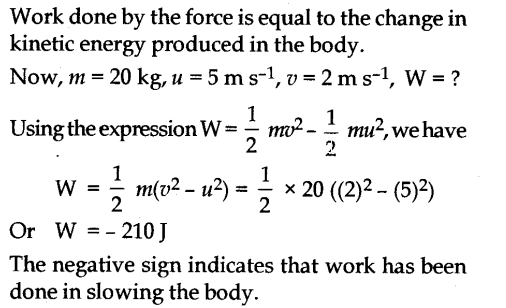 NCERT Solutions for Class 9 Science Chapter 11 Work Power and Energy Page 158 Q4