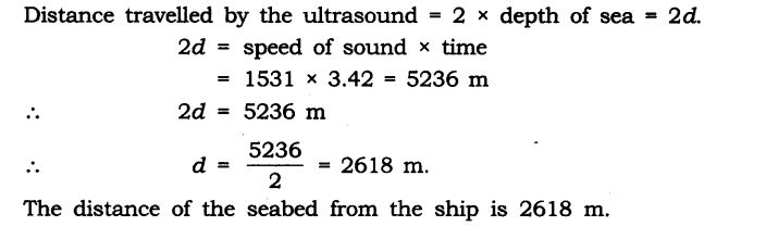 NCERT Solutions for Class 9 Science Chapter 12 Sound SAQ Q16