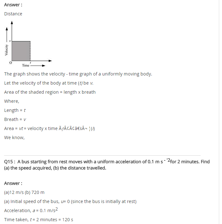 NCERT Solutions for Class 9 Science Chapter 8 Motion 7