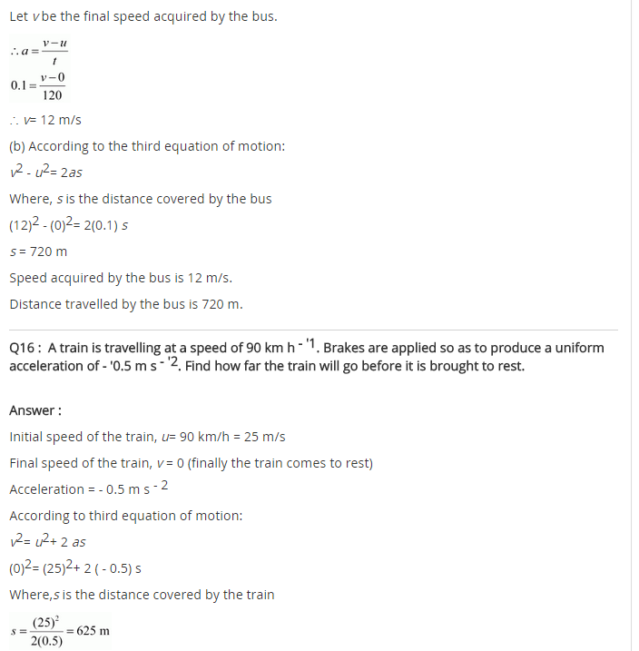 NCERT Solutions for Class 9 Science Chapter 8 Motion 8