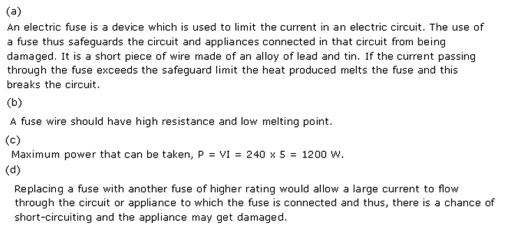 Frank ICSE Class 10 Physics Solutions Current Electricity 64