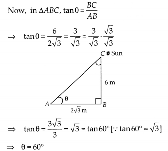 NCERT Exemplar Class 10 Maths Chapter 8 Introduction to Trigonometry and Its Applications Ex 8.1 16