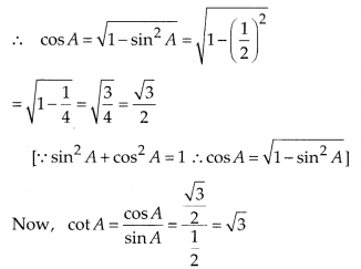NCERT Exemplar Class 10 Maths Chapter 8 Introduction to Trigonometry and Its Applications Ex 8.1 4
