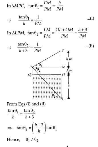 NCERT Exemplar Class 10 Maths Chapter 8 Introduction to Trigonometry and Its Applications Ex 8.2 21