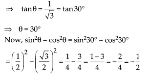 NCERT Exemplar Class 10 Maths Chapter 8 Introduction to Trigonometry and Its Applications Ex 8.3 35