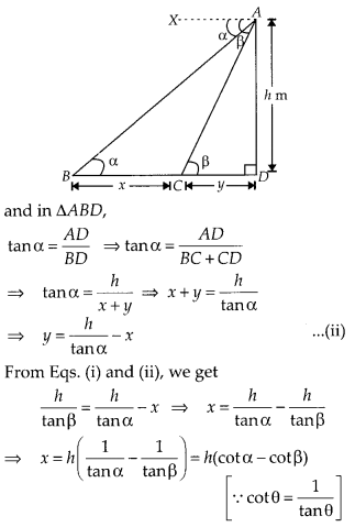 NCERT Exemplar Class 10 Maths Chapter 8 Introduction to Trigonometry and Its Applications Ex 8.4 56