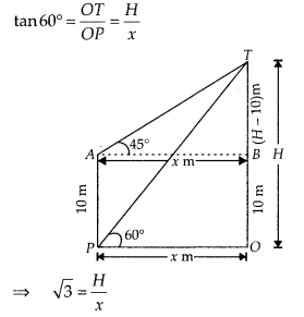 NCERT Exemplar Class 10 Maths Chapter 8 Introduction to Trigonometry and Its Applications Ex 8.4 59