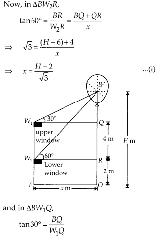 NCERT Exemplar Class 10 Maths Chapter 8 Introduction to Trigonometry and Its Applications Ex 8.4 63