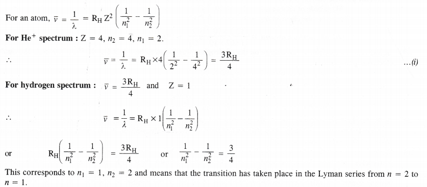 NCERT Solutions for Class 11 Chemistry Chapter 2 Structure of Atom Q33
