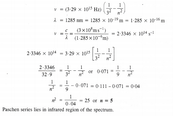 NCERT Solutions for Class 11 Chemistry Chapter 2 Structure of Atom Q55