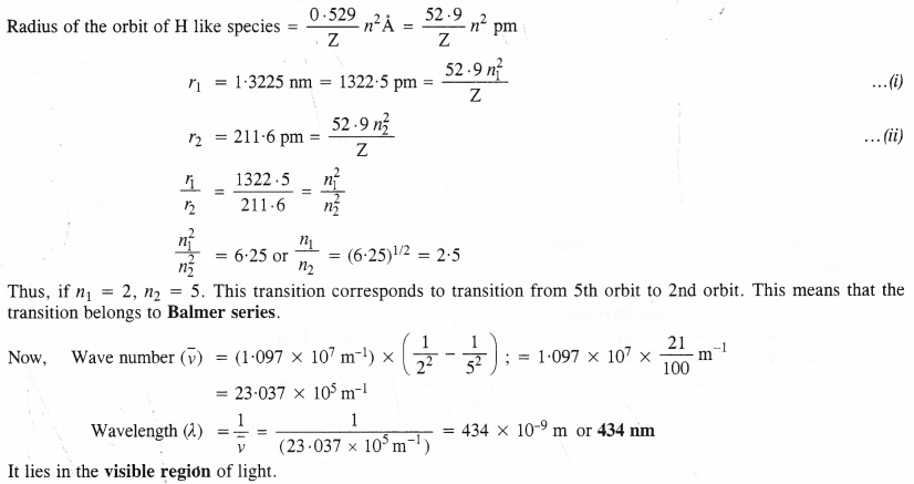 NCERT Solutions for Class 11 Chemistry Chapter 2 Structure of Atom Q56