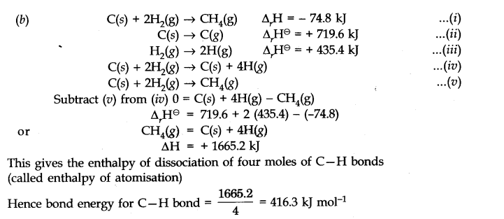 NCERT Solutions for Class 11 Chemistry Chapter 6 Thermodynamics LAQ Q4