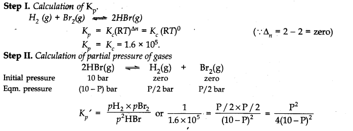 NCERT Solutions for Class 11 Chemistry Chapter 7 Equilibrium Q26.1