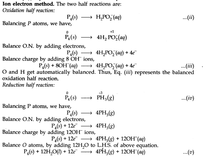NCERT Solutions for Class 11 Chemistry Chapter 8 Redox Reactions Q19.1