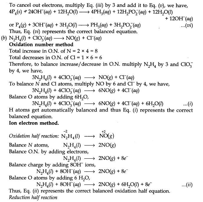 NCERT Solutions for Class 11 Chemistry Chapter 8 Redox Reactions Q19.2