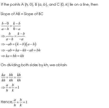 NCERT Solutions for Class 11 Maths Chapter 10 Straight Lines Ex 10.1 Q13.1