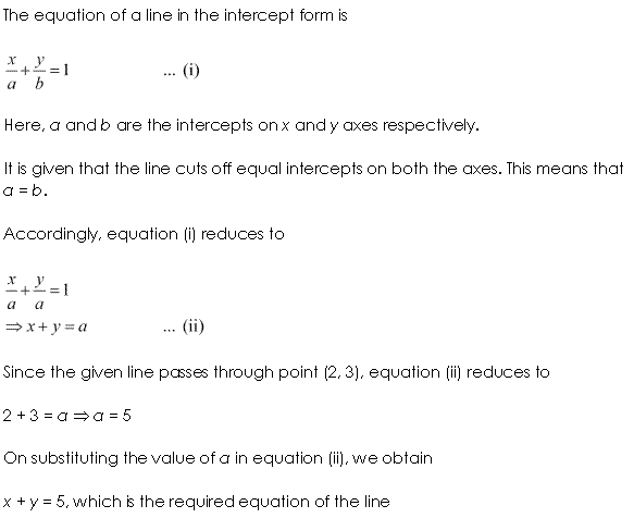 NCERT Solutions for Class 11 Maths Chapter 10 Straight Lines Ex 10.2 Q12.1
