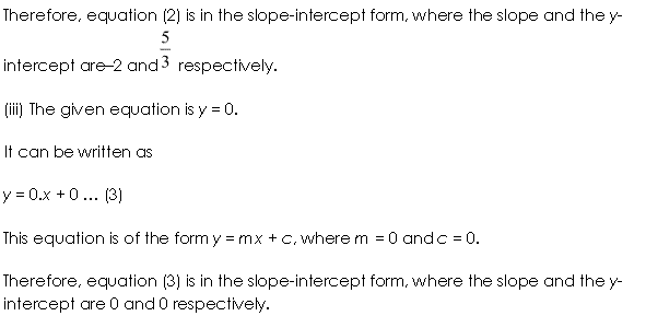 NCERT Solutions for Class 11 Maths Chapter 10 Straight Lines Ex 10.3 Q1.2
