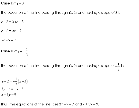 NCERT Solutions for Class 11 Maths Chapter 10 Straight Lines Miscellaneous Ex Q11.3