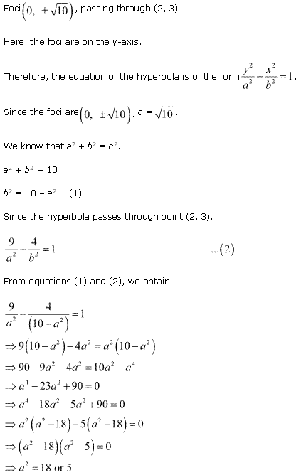 NCERT Solutions for Class 11 Maths Chapter 11 Conic Sections Ex 11.4 Q15.1