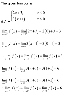 NCERT Solutions for Class 11 Maths Chapter 13 Limits and Derivatives Ex 13.1 Q23.1
