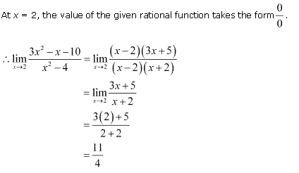 NCERT Solutions for Class 11 Maths Chapter 13 Limits and Derivatives Ex 13.1 Q7.1
