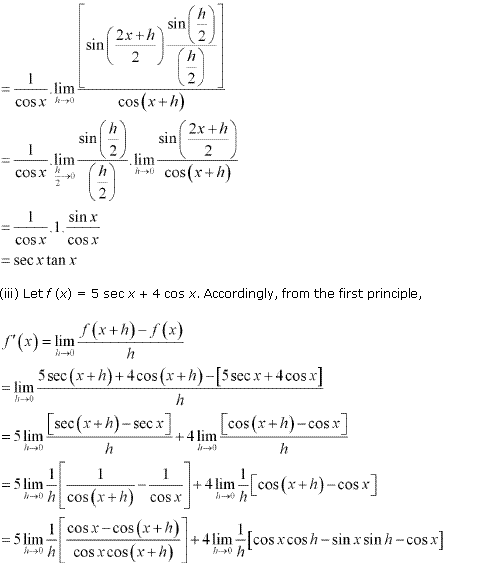 NCERT Solutions for Class 11 Maths Chapter 13 Limits and Derivatives Ex 13.2 Q11.3