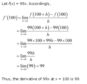 NCERT Solutions for Class 11 Maths Chapter 13 Limits and Derivatives Ex 13.2 Q2.1