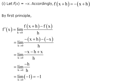 NCERT Solutions for Class 11 Maths Chapter 13 Limits and Derivatives Miscellaneous Ex Q1.1